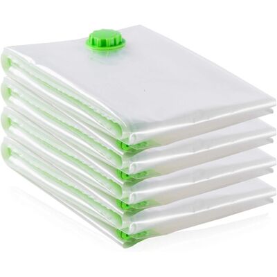 COSTJJ 4er-pack Vakuum-aufbewahrungsbeutel – Extragrosse Vakuumbeutel Für Kleidung, Bettwäsche & Steppdecken Xl (130 X 100 Cm) COSTJJ 4er-pack Vakuum-aufbewahrungsbeutel – Extragrosse Vakuumbeutel Für Kleidung, Bettwäsche & Steppdecken Xl (130 X 100 Cm)