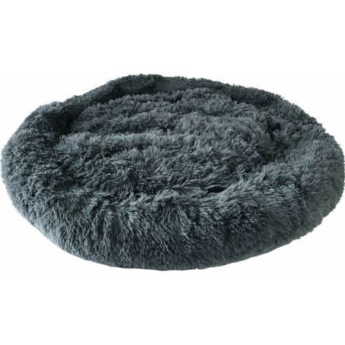 Jimmy - Hundebett flauschig grau 100 x 16 cm Hunde Bett Kissen Schlafplatz - grau