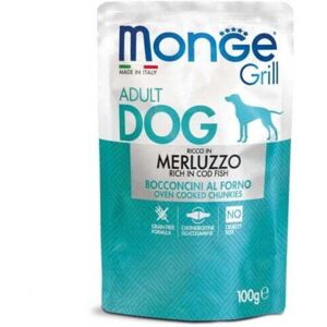 Monge Dog Grill Adult Brocken Mit Kabeljau 100g Monge Dog Grill Adult Brocken Mit Kabeljau 100g
