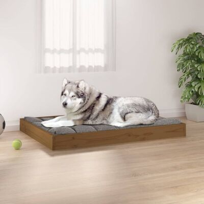 vidaXL - Pine Dog Bed 101.5x74x9 cm - Dog Bed vidaXL - Pine Dog Bed 101.5x74x9 cm - Dog Bed