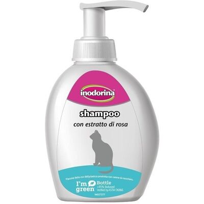 Inodorina - Roses - Rosenduft - 300 ml - Katzenshampoo Inodorina - Roses - Rosenduft - 300 ml - Katzenshampoo