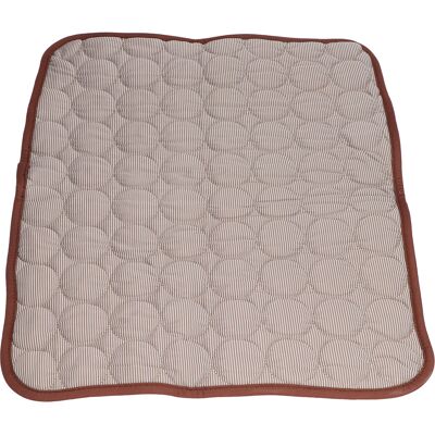 HEAT Atmungsaktive, Faltbare Kühlmatte Für Haustiere, Selbstkühlende Decke Für Kleine, Mittlere Und Große Hunde Und Katzen, Braun, Größe L (70 X 55 Cm) HEAT Atmungsaktive, Faltbare Kühlmatte Für Haustiere, Selbstkühlende Decke Für Kleine, Mittlere Und Große Hunde Und Katzen, Braun, Größe L (70 X 55 Cm)