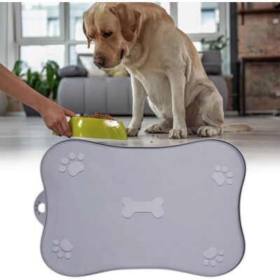 HEAT Wasserdichte Silikon-tischmatte Für Hunde Und Katzen, Rutschfest Und Rollbar, Um Das Verschütten Von Wasser Und Futter Zu Verhindern. HEAT Wasserdichte Silikon-tischmatte Für Hunde Und Katzen, Rutschfest Und Rollbar, Um Das Verschütten Von Wasser Und Futter Zu Verhindern.