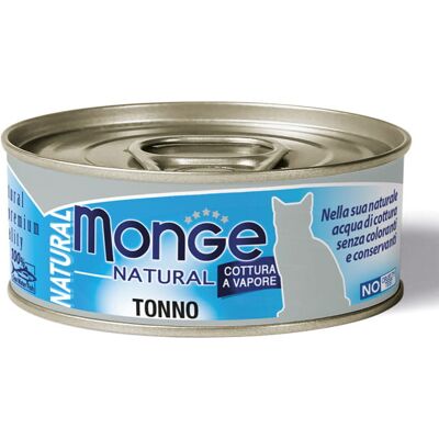 Monge Natural Thunfisch Katzenfutter - 80g Monge Natural Thunfisch Katzenfutter - 80g