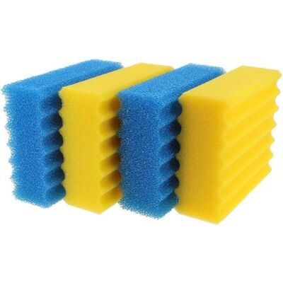 BOBYPET Packung Mit 4 Filterschwämmen Für Cbf-350 Und Cbf-350b Biologische Teichfilter BOBYPET Packung Mit 4 Filterschwämmen Für Cbf-350 Und Cbf-350b Biologische Teichfilter