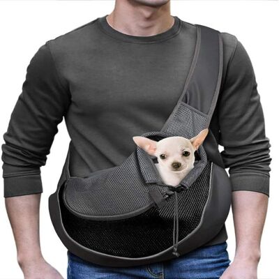OEM Haustier-tragerucksack, Verstellbare Leine, Für Kleine Hunde, Schwarz OEM Haustier-tragerucksack, Verstellbare Leine, Für Kleine Hunde, Schwarz