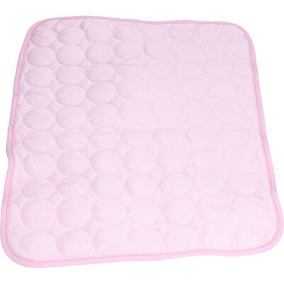 HEAT Atmungsaktive, Faltbare Kühlmatte Für Haustiere, Selbstkühlende Decke Für Kleine, Mittlere Und Große Hunde Und Katzen, Rosa, Größe L (70 X 55 Cm) HEAT Atmungsaktive, Faltbare Kühlmatte Für Haustiere, Selbstkühlende Decke Für Kleine, Mittlere Und Große Hunde Und Katzen, Rosa, Größe L (70 X 55 Cm)