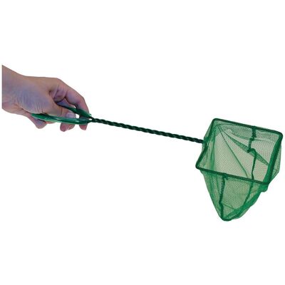 Trade Shop Traesio - Trade Shop - Retino Für Fischerei Aquario Rete Pesciolini In Nylon Mit Filo Acciaio 15 Cm - Trade Shop Traesio - Trade Shop - Retino Für Fischerei Aquario Rete Pesciolini In Nylon Mit Filo Acciaio 15 Cm -