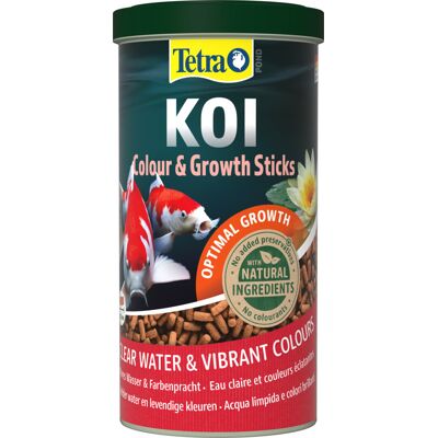Pond Koi Sticks Colour & Growth 1 L Fischfutter - Tetra Pond Koi Sticks Colour & Growth 1 L Fischfutter - Tetra