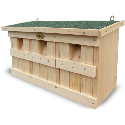 Spatzenhaus Mit 3 Brutkammern, Nistkasten Aus Holz - Habau Spatzenhaus Mit 3 Brutkammern, Nistkasten Aus Holz - Habau