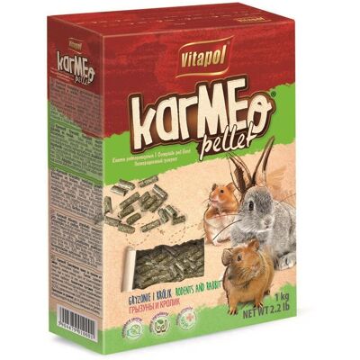 VITABRI Futter Für Nagetiere (kaninchen, Hamster, Meerschweinchen): Vitapol Karmeo Pellets, 1 Kg VITABRI Futter Für Nagetiere (kaninchen, Hamster, Meerschweinchen): Vitapol Karmeo Pellets, 1 Kg