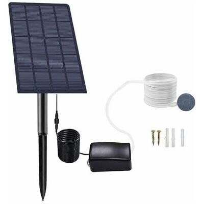 BOBYPET 2,5-w-solar-sauerstoffpumpe Mit Stecker, Solar-teichpumpe, Aquariumbelüfter, Luftpumpe, Angelbelüfter, Mit Ausströmerschlauch, Für Gartenaquarien, Freibad Und Teiche BOBYPET 2,5-w-solar-sauerstoffpumpe Mit Stecker, Solar-teichpumpe, Aquariumbelüfter, Luftpumpe, Angelbelüfter, Mit Ausströmerschlauch, Für Gartenaquarien, Freibad Und Teiche