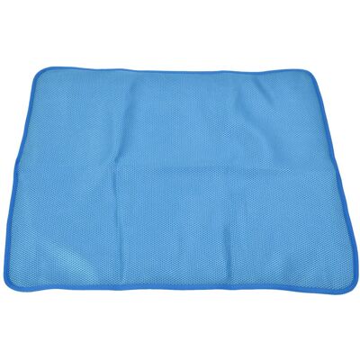 HEAT Atmungsaktive, Weiche Kühlmatte Für Haustiere, Ideal Für Den Sommer, Als Schlafunterlage Für Hunde, Katzen, Zwinger, Sofa, Bett Oder Boden, Blau M HEAT Atmungsaktive, Weiche Kühlmatte Für Haustiere, Ideal Für Den Sommer, Als Schlafunterlage Für Hunde, Katzen, Zwinger, Sofa, Bett Oder Boden, Blau M