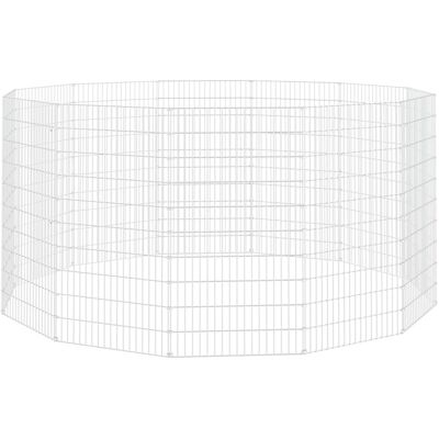 vidaXL Kaninengehege 54x100cm Galvanisiertes Eisen Langlebig Sicher vidaXL Kaninengehege 54x100cm Galvanisiertes Eisen Langlebig Sicher