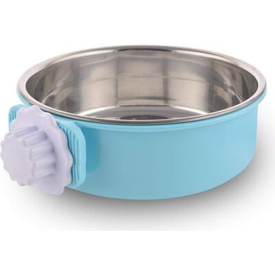 OEM Hundebox Mit Herausnehmbarem Edelstahlnapf, Hängendem Futterspender, Kleinem Wassernapf, Futterspender Für Hunde, Katzen, Kaninchen Und Vögel (grüne Haustierbedarf) OEM Hundebox Mit Herausnehmbarem Edelstahlnapf, Hängendem Futterspender, Kleinem Wassernapf, Futterspender Für Hunde, Katzen, Kaninchen Und Vögel (grüne Haustierbedarf)