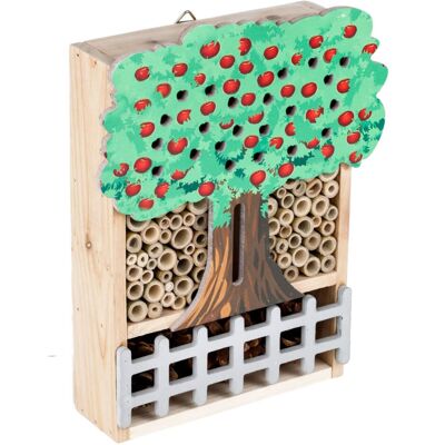 ETC-SHOP Insektenhotel - Natürlicher Holz - Baumdesign - 30cm ETC-SHOP Insektenhotel - Natürlicher Holz - Baumdesign - 30cm