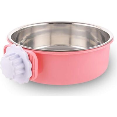 OEM Hundebox Mit Herausnehmbarem Edelstahlnapf, Hängendem Futterspender, Kleinem Wassernapf, Futterspender Für Hunde, Katzen, Kaninchen Und Vögel (grüne Haustierbedarf) OEM Hundebox Mit Herausnehmbarem Edelstahlnapf, Hängendem Futterspender, Kleinem Wassernapf, Futterspender Für Hunde, Katzen, Kaninchen Und Vögel (grüne Haustierbedarf)