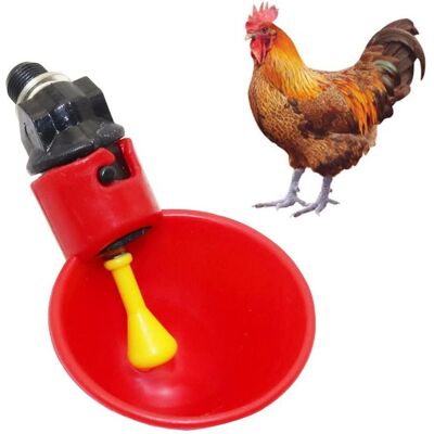 HEAT Automatische Wassernäpfe Für Geflügel, 5-teilige Kunststofftränken Für Hühner, Vögel Und Hühnerställe HEAT Automatische Wassernäpfe Für Geflügel, 5-teilige Kunststofftränken Für Hühner, Vögel Und Hühnerställe
