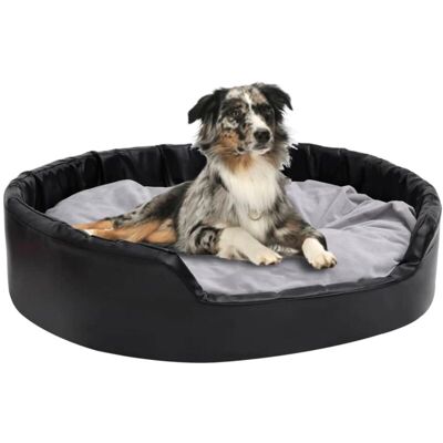 vidaXL Hundebett Schwarz-Grau - Hundebett vidaXL Hundebett Schwarz-Grau - Hundebett