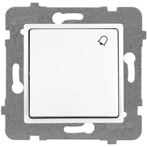 Klingelknopf weiß rosa - E+PL-58883 Klingelknopf weiß rosa - E+PL-58883