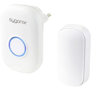 Sygonix SY-5225388 Funkklingel - Weiß - 38 Melodien Sygonix SY-5225388 Funkklingel - Weiß - 38 Melodien