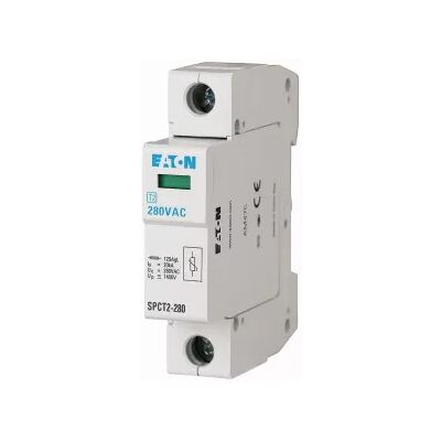 Eaton SPCT2-460/1 Überspannungsableiter - T2, 460V, Hutschiene Eaton SPCT2-460/1 Überspannungsableiter - T2, 460V, Hutschiene