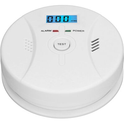HEAT Rauchmelder Mit Hoher Empfindlichkeit, Intelligenter Feueralarm, Lcd-anzeige, Co-melder HEAT Rauchmelder Mit Hoher Empfindlichkeit, Intelligenter Feueralarm, Lcd-anzeige, Co-melder
