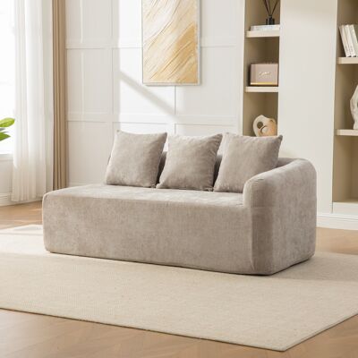 SANS MARQUE Modulares Kompressionssofa – Aus Tissu – Wolkenweicher Komfort.voll Gepolsterte – Sofort Einsatzbereit – Kuschelige – Modell O – Aus Tissu-stoff SANS MARQUE Modulares Kompressionssofa – Aus Tissu – Wolkenweicher Komfort.voll Gepolsterte – Sofort Einsatzbereit – Kuschelige – Modell O – Aus Tissu-stoff