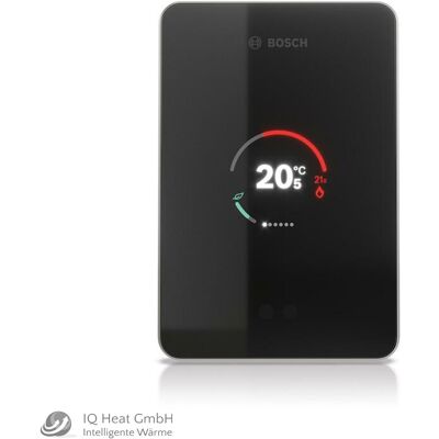 Smarter Wlan-regler Easycontrol Touch-screen, App-anbindung, Schwarz - Bosch Smarter Wlan-regler Easycontrol Touch-screen, App-anbindung, Schwarz - Bosch