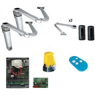CAME Torautomationsset - Für 1,8m Tore, 24V, Kompaktes Design CAME Torautomationsset - Für 1,8m Tore, 24V, Kompaktes Design
