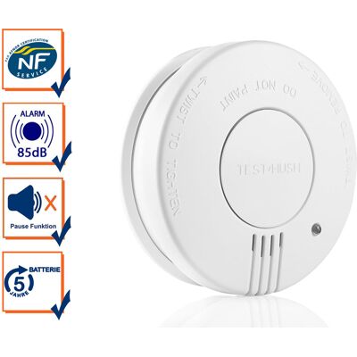Smartwares FSM-11516 Rauchmelder - Drahtlos, 5 Jahre Batterie, Weiß Smartwares FSM-11516 Rauchmelder - Drahtlos, 5 Jahre Batterie, Weiß