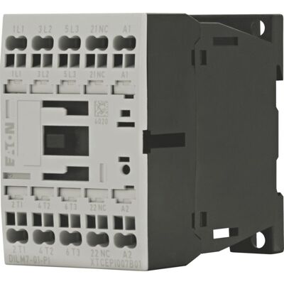 Eaton DILM7-01 - Leistungsschütz - 3 NO, 3 kW, 7 A Eaton DILM7-01 - Leistungsschütz - 3 NO, 3 kW, 7 A
