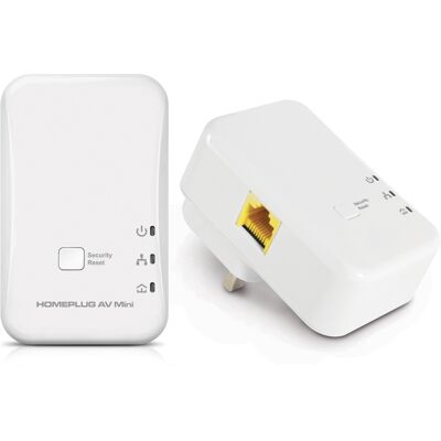 Avidsen Ethernet Powerline Adapter - Hochgeschwindigkeits-Internet Avidsen Ethernet Powerline Adapter - Hochgeschwindigkeits-Internet