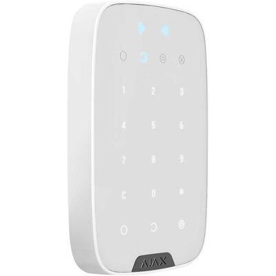 Ajax Bedienfeld Led-statusanzeige Desfire Kontaktlose Steuerung Weiß Keypad Plus Ajax Bedienfeld Led-statusanzeige Desfire Kontaktlose Steuerung Weiß Keypad Plus