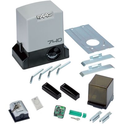Faac - Delta 2 Kit Schiebetorantrieb 500 Kg 230 V Safe Delta2 Motor 740 E Z16 – 1056303445 Faac - Delta 2 Kit Schiebetorantrieb 500 Kg 230 V Safe Delta2 Motor 740 E Z16 – 1056303445