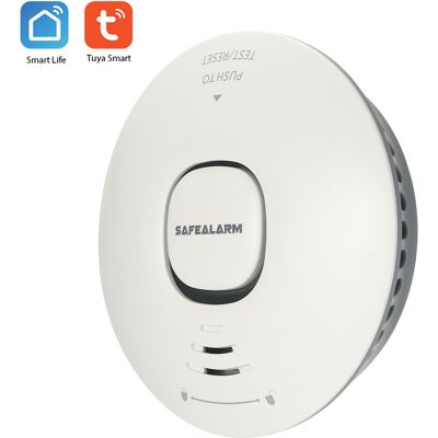 GRID COOL Wlan-rauchmelder, Intelligenter Feueralarm, Drahtloses Sicherheitssystem, Tuya Smart Life App, Vernetzte Haussteuerung Für Küche, Geschäft, Hotel Oder Fabrik. GRID COOL Wlan-rauchmelder, Intelligenter Feueralarm, Drahtloses Sicherheitssystem, Tuya Smart Life App, Vernetzte Haussteuerung Für Küche, Geschäft, Hotel Oder Fabrik.
