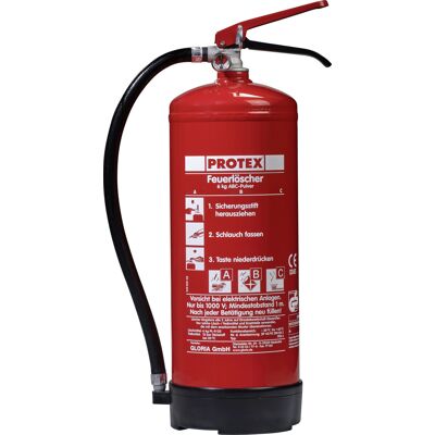 Gloria - Protex - 6 L - A/B/C - Feuerlöscher Gloria - Protex - 6 L - A/B/C - Feuerlöscher