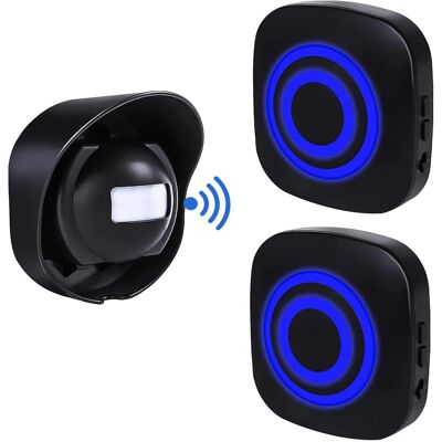 LIIYIELA Bewegungsmelder-alarm, Sirene, Infrarot-bewegungsmelder – Drahtloses Pir-alarmsensor-set LIIYIELA Bewegungsmelder-alarm, Sirene, Infrarot-bewegungsmelder – Drahtloses Pir-alarmsensor-set