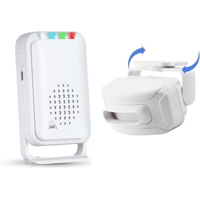 OEM Bewegungsmelder-türklingel Mit Empfänger Für Geschäfte Und Privathaushalte Begrüßungsalarm Für Senioren Und Zutrittskontrolle 1 Sensor 1 OEM Bewegungsmelder-türklingel Mit Empfänger Für Geschäfte Und Privathaushalte Begrüßungsalarm Für Senioren Und Zutrittskontrolle 1 Sensor 1