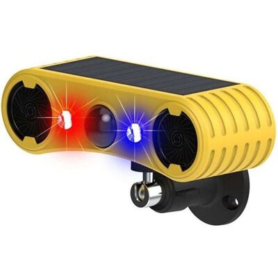 ENLENK Solarbetriebener Bewegungsmelder-alarm Für Außen - Schuss- Und Hundebellen-sirene, 2129 Db Lautstärke, 4 Modi, Rotes Und Blaues Licht (1er-pack) ENLENK Solarbetriebener Bewegungsmelder-alarm Für Außen - Schuss- Und Hundebellen-sirene, 2129 Db Lautstärke, 4 Modi, Rotes Und Blaues Licht (1er-pack)
