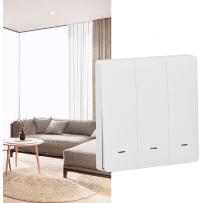 JUTE Tuya Zigbee Smart Lighting Control Switch - 86-tasten-smart-wandschalter Für Das Ganze Haus Mit Zero-feuer-funktion Und Timer-funktion Über Mobile App (100-250v) JUTE Tuya Zigbee Smart Lighting Control Switch - 86-tasten-smart-wandschalter Für Das Ganze Haus Mit Zero-feuer-funktion Und Timer-funktion Über Mobile App (100-250v)