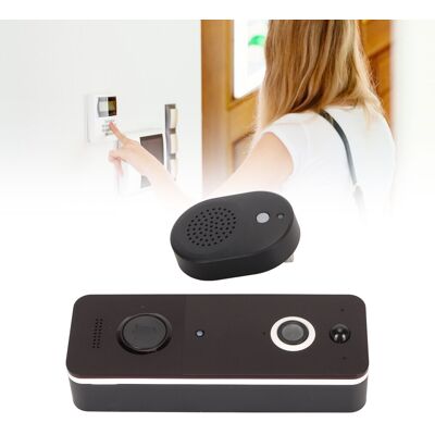 JUTE Video-türklingel, Intelligente Hd-wlan-türklingel Mit Nachtsicht, Ferngesteuerte Elektronische Türspionkamera Für Den Heimgebrauch. JUTE Video-türklingel, Intelligente Hd-wlan-türklingel Mit Nachtsicht, Ferngesteuerte Elektronische Türspionkamera Für Den Heimgebrauch.