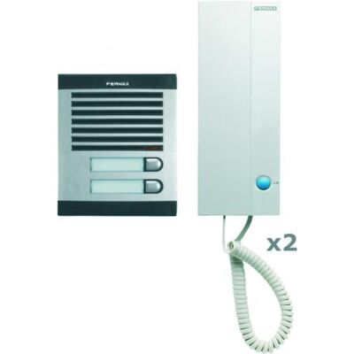 City Kit, F. Zweifamilienhaus, M.türstation City, Up, Telefon 3393 F35010 - Fermax City Kit, F. Zweifamilienhaus, M.türstation City, Up, Telefon 3393 F35010 - Fermax