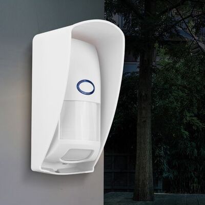 HEAT Wasserdichter, Drahtloser Pir-infrarot-bewegungsmelder Für Den Außenbereich Für Heimalarmanlagen HEAT Wasserdichter, Drahtloser Pir-infrarot-bewegungsmelder Für Den Außenbereich Für Heimalarmanlagen