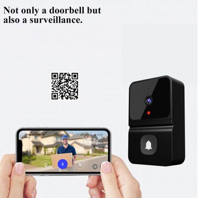 OEM Kabellose, Smarte Video-türklingel Mit Hd-kamera, Pir-bewegungsmelder, Infrarot-alarm Und Wlan-gegensprechanlage Für Haus Oder Wohnung OEM Kabellose, Smarte Video-türklingel Mit Hd-kamera, Pir-bewegungsmelder, Infrarot-alarm Und Wlan-gegensprechanlage Für Haus Oder Wohnung