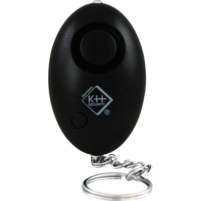Kh-security Taschenalarm Schwarz Mit Led 100103b Kh-security Taschenalarm Schwarz Mit Led 100103b