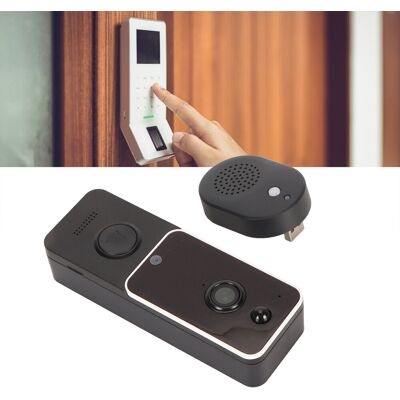 JUTE Video-türklingel Mit Drahtloser Wlan-überwachung, Nachtsicht, Hoher Auflösung, Intelligentem Cloud-speicher Und Batteriebetriebener Türklingel. JUTE Video-türklingel Mit Drahtloser Wlan-überwachung, Nachtsicht, Hoher Auflösung, Intelligentem Cloud-speicher Und Batteriebetriebener Türklingel.