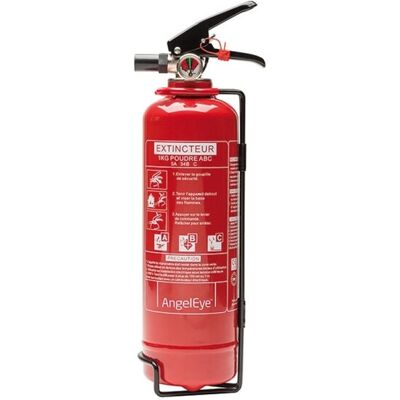 Extincteur Poudre Abc 1kg Angeleye Protection Incendie Polyvalente Et Compacte - Onelec Extincteur Poudre Abc 1kg Angeleye Protection Incendie Polyvalente Et Compacte - Onelec