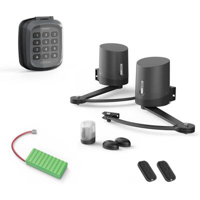Motorisierungsset Für Flügeltore Avidsen Orane510 + Codetastatur + Notstromversorgung Motorisierungsset Für Flügeltore Avidsen Orane510 + Codetastatur + Notstromversorgung