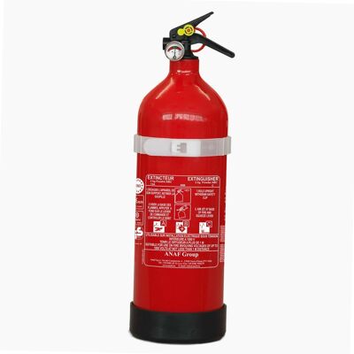 ANAF Feuerlöscher Mit Manometer 2kg En3 ANAF Feuerlöscher Mit Manometer 2kg En3
